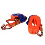 Auto si Moto - Piese auto si accesorii - Caroserie - Sisteme de tractare - Chinga ancorare cu clichet 4m / 2T / 40mm, GEKO G02374 - Infinity.ro