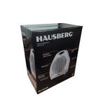 Electronice si Electrocasnice - Climatizare si sisteme de incalzire - Aparate incalzire aer - Aeroterme - Aeroterma Hausberg HB 8501, 2000 W, 2 nivele de putere, termostat reglabil, protectie supraincalzire - Infinity.ro