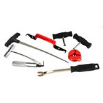 Auto si Moto - Reparatii si depanare - Scule auto - Scule si truse auto - Set 7 piese pentru demontare geamuri auto, Geko G02700 - Infinity.ro