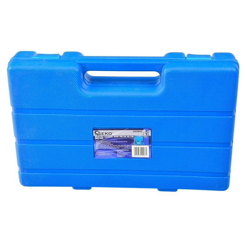 Auto si Moto - Reparatii si depanare - Scule auto - Scule si truse auto - Set blocare distributie auto AUDI VW V6 V8 TDI, Geko G02843 - Infinity.ro