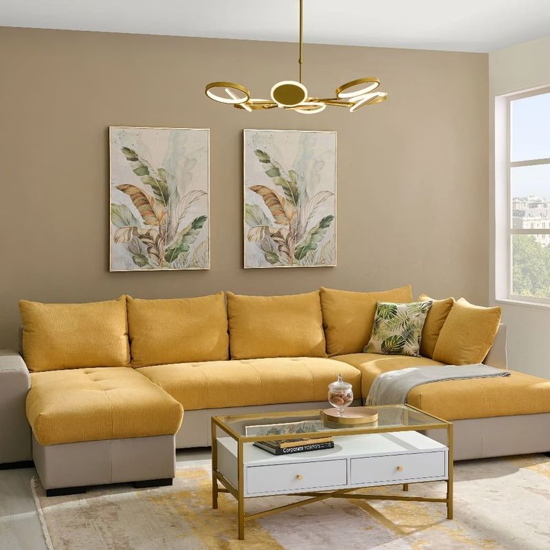 Casa si Gradina - Corpuri si surse de iluminat - Lustre si pendule - Candelabru Inspir, LuminiLux, Gold, 120 × 120 × 40 cm, Cupru - Infinity.ro