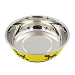 Petshop - Accesorii petshop - Castroane si adapatori - Bol gablen din inox pentru apa/hrana 17cm - Infinity.ro