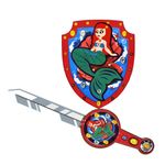Jucarii, Copii si Bebe - Jucarii si jocuri - Jucarii de rol - Arme de jucarie - Sabie si scut Animal Armouriez sirena - Infinity.ro