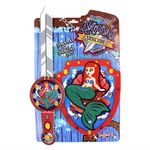 Jucarii, Copii si Bebe - Jucarii si jocuri - Jucarii de rol - Arme de jucarie - Sabie si scut Animal Armouriez sirena - Infinity.ro