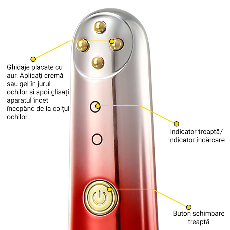 Ingrijire personala si Cosmetice - Aparate & accesorii ingrijire personala - Aparate cosmetice - Aparate intretinere si ingrijire corporala - Aparat pentru hidratarea, eliminarea ridurilor, ingrijirea tenului, gatului, anti-imbatranire, EMS, incalzire, masaj - Infinity.ro
