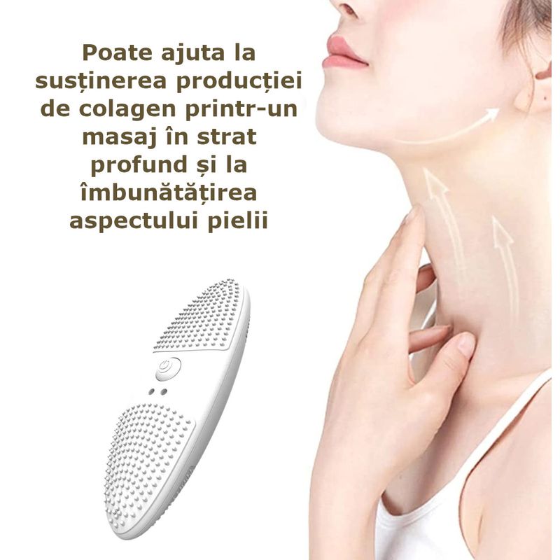 Ingrijire personala si Cosmetice - Aparate & accesorii ingrijire personala - Aparate cosmetice - Aparate intretinere si ingrijire corporala - Dispozitiv facial cu ultrasunete, multifunctional, curatare, tonifiere faciala, anti-imbatranire, anti-rid, 2 suprafete - Infinity.ro