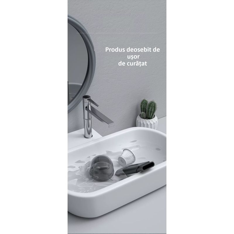 Auto si Moto - Intretinere auto - Aspiratoare auto - Aspirator auto sau de uz casnic, putere mare de aspiratie, portabil, fara fir, anti-acarieni, lumina UV, 80W, 13000 Pa - Infinity.ro