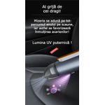Auto si Moto - Intretinere auto - Aspiratoare auto - Aspirator auto sau de uz casnic, putere mare de aspiratie, portabil, fara fir, anti-acarieni, lumina UV, 80W, 13000 Pa - Infinity.ro