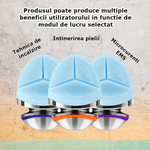 Ingrijire personala si Cosmetice - Aparate & accesorii ingrijire personala - Aparate cosmetice - Aparate intretinere si ingrijire corporala - Dispozitiv facial ultrasonic Premium, tonifiere faciala, ingrijirea tenului, anti-acnee,  anti-rid, EMS, fotoni, masaj - Infinity.ro