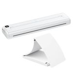 PC, gaming si accesorii - Imprimante, scanere & consumabile - Imprimante - Imprimante termice - Mini imprimanta termica, fara fir, fara tus, A4, Bluetooth, compatibila cu iOS / Android, 1000 mAh, 100 foi incluse - Infinity.ro