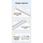 PC, gaming si accesorii - Imprimante, scanere & consumabile - Imprimante - Imprimante termice - Mini imprimanta termica, fara fir, fara tus, A4, Bluetooth, compatibila cu iOS / Android, 1000 mAh, 100 foi incluse - Infinity.ro