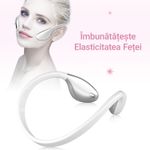 Ingrijire personala si Cosmetice - Aparate & accesorii ingrijire personala - Aparate cosmetice - Aparate intretinere si ingrijire corporala - Aparat pentru subtierea fetei, lifting, vibromasaj, stimuleaza circulatia sangelui, anti-imbatranire, EMS, 400 mAh - Infinity.ro