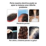 Ingrijire personala si Cosmetice - Aparate & accesorii ingrijire personala - Hair styling - Perii de par electrice - Perie de par electrica cu masaj capilar, pentru ingrijirea scalpului, ajuta cresterea parului, fototerapie - Infinity.ro