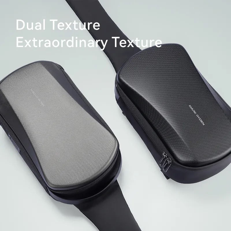 Fashion, accesorii si bijuterii - Barbati - Accesorii barbati - Genti si rucsacuri barbati - Geanta umar Mark Ryden, rezistenta la apa 30 X 18 X 10 X cm, port USB - Gri - Infinity.ro