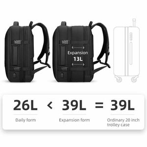 Rucsac barbati Mark Ryden Smart laptop, antifurt, pelerina de ploaie, full impermeabil,  capacitate mare de 39L, fluier