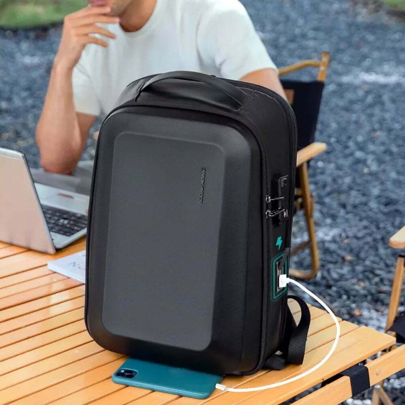Fashion, accesorii si bijuterii - Barbati - Accesorii barbati - Genti si rucsacuri barbati - Rucsac barbati Mark Ryden , impermeabil , compartiment laptop 15.6 , portofel cadou, lacat TSA - Infinity.ro