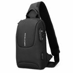 Fashion, accesorii si bijuterii - Barbati - Accesorii barbati - Genti si rucsacuri barbati - Geanta umar Smart Mark Ryden, impermeabila , 5 buzunare, bareta ajustabila stanga dreapta, lacat cu cifru - Infinity.ro