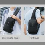 Fashion, accesorii si bijuterii - Barbati - Accesorii barbati - Genti si rucsacuri barbati - Geanta umar Smart Mark Ryden, impermeabila , 5 buzunare, bareta ajustabila stanga dreapta, lacat cu cifru - Infinity.ro