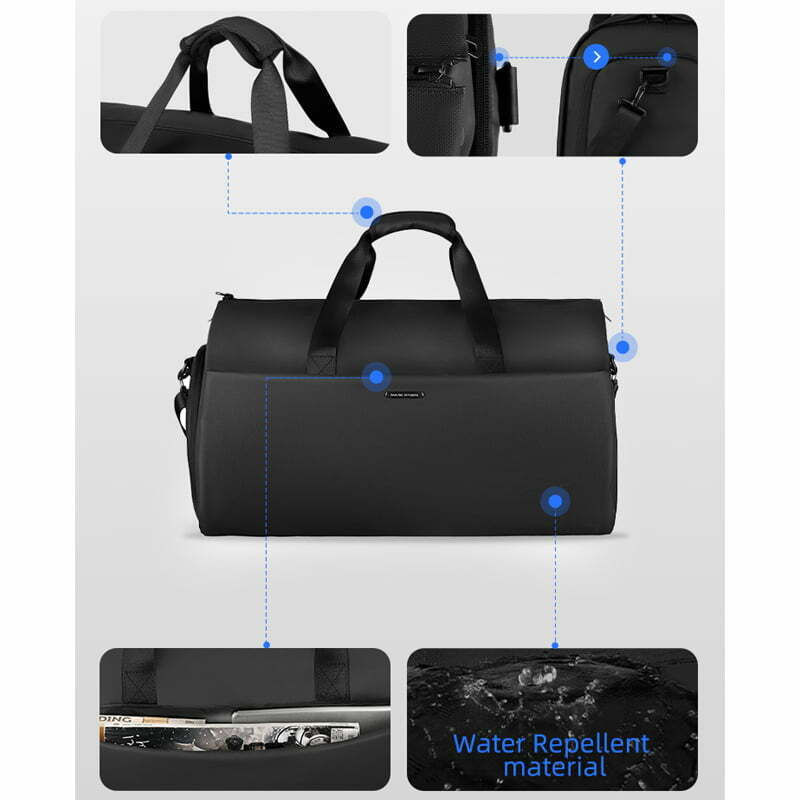 Fashion, accesorii si bijuterii - Barbati - Accesorii barbati - Genti si rucsacuri barbati - Geanta Smart Business Mark Ryden, impermeabila , compartiment special pentru transport costum, compartiment pantofi - Infinity.ro