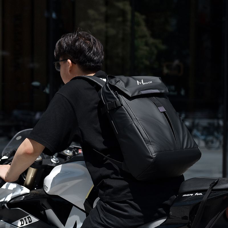 Fashion, accesorii si bijuterii - Barbati - Accesorii barbati - Genti si rucsacuri barbati - Rucsac MBrands 3188, compartiment casca sau minge, buzunar laptop 15.6, rezistent la apa - Infinity.ro