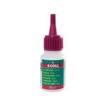 Casa si Gradina/Constructii/Materiale constructii/Silicon, spume si solutii tehnice - E-COLL - Superglue elastic 20g [4317784425728] - Infinity.ro