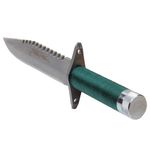 Casa si Gradina - Bucatarie si vesela - Vesela si tacamuri - Cutite si seturi de cutite - Set doua Cutite de vanatoare , Tactical Knife, IdeallStore®, otel inoxidabil, verde, 35 cm - Infinity.ro