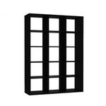 Casa si Gradina - Mobilier - Biblioteci si rafturi - Rafturi - Raft Mauro 107x176x33 cm Nuanta Negru - Infinity.ro