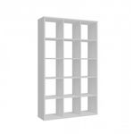 Casa si Gradina - Mobilier - Biblioteci si rafturi - Rafturi - Raft Mauro 107x176x33 cm Nuanta Alb - Infinity.ro
