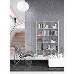 Casa si Gradina - Mobilier - Biblioteci si rafturi - Rafturi - Raft Mauro 107x176x33 cm Nuanta Alb - Infinity.ro