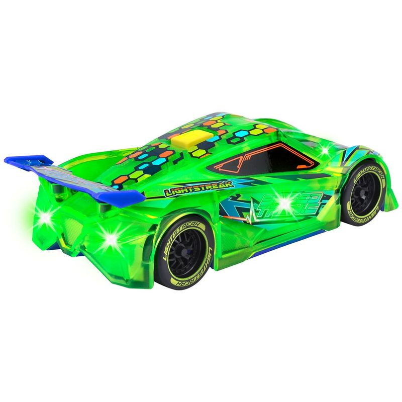 Jucarii, Copii si Bebe - Jucarii si jocuri - Vehicule si jucarii cu telecomanda - Masinute - Masina Dickie Toys Speed Tronic 20 cm verde cu lumini si sunete - Infinity.ro