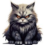 Casa si Gradina - Decoratiuni - Stickere decorative - Sticker decorativ, Pisica, Negru, 1366STK-1 - Infinity.ro