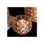 Ingrijire personala si Cosmetice - Machiaj - Accesorii machiaj - Suport pensule pachiaj. Crystal Luxury, Gold, A13578 - Infinity.ro