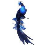 Casa si Gradina - Decoratiuni - Stickere decorative - Sticker decorativ, Pasarea Phoenix, Albastru, 90 cm, 1323STK-4 - Infinity.ro