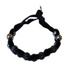 Fashion, accesorii si bijuterii - Femei - Bijuterii femei - Bratari femei - Bratara cu pietre Hematit, Charmuri si Cristale, Negru, 1BJ - Infinity.ro