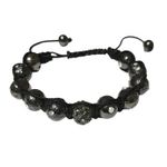 Fashion, accesorii si bijuterii - Femei - Bijuterii femei - Bratari femei - Bratara cu pietre Hematit si Charm, Negru, 145BJ - Infinity.ro