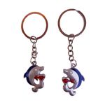 Fashion, accesorii si bijuterii - Femei - Accesorii femei - Alte accesorii femei - Set 2 brelocuri pentru Chei, Geanta sau Ghiozdan, Delfini, 11BRL - Infinity.ro