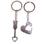 Fashion, accesorii si bijuterii - Femei - Accesorii femei - Alte accesorii femei - Set 2 brelocuri pentru Chei, Geanta sau Ghiozdan, Inima cu sageata, 14BRL - Infinity.ro