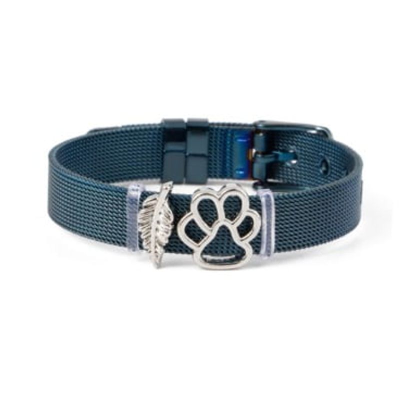 Fashion, accesorii si bijuterii - Femei - Bijuterii femei - Bratari femei - Bratara MBrands charm, din inox, ajustabila, inchidere catarama,diverse culori - Rose Gold - Infinity.ro