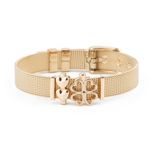 Fashion, accesorii si bijuterii - Femei - Bijuterii femei - Bratari femei - Bratara MBrands charm, din inox, ajustabila, inchidere catarama,diverse culori - Rose Gold - Infinity.ro