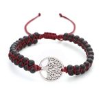 Fashion, accesorii si bijuterii - Femei - Bijuterii femei - Bratari femei - Bratara MBrands de dama din roca vulcanica neagra cu pomul vietii - Infinity.ro
