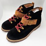 Fashion, accesorii si bijuterii - Femei - Incaltaminte femei - Ghete femei - Ghete ESPRIT 098EK1W010, masura 39, culoare negru, piele intoarsa - Infinity.ro