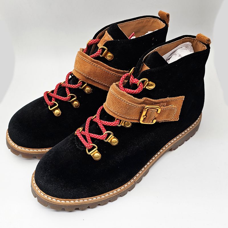 Fashion, accesorii si bijuterii - Femei - Incaltaminte femei - Ghete femei - Ghete ESPRIT 098EK1W010, masura 39, culoare negru, piele intoarsa - Infinity.ro