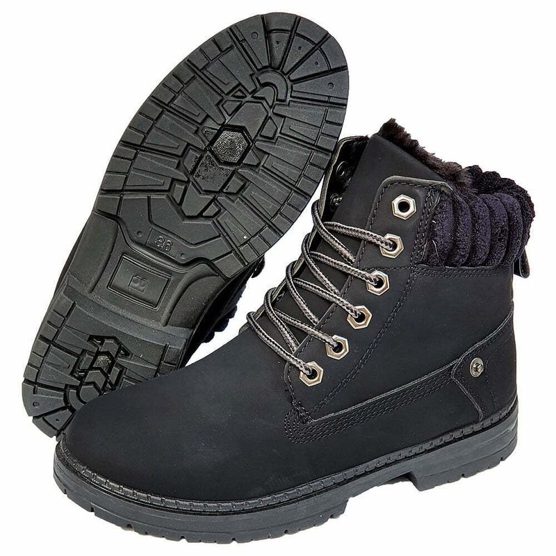 Fashion, accesorii si bijuterii - Femei - Incaltaminte femei - Ghete femei - Bocanci Dama Mbrands imblaniti - Maro, 36 - Infinity.ro