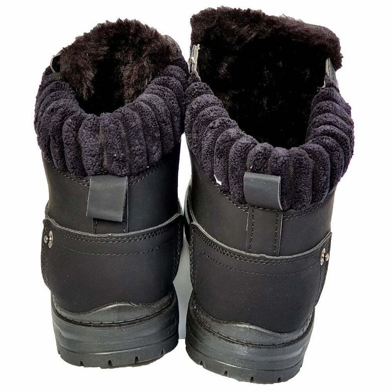 Fashion, accesorii si bijuterii - Femei - Incaltaminte femei - Ghete femei - Bocanci Dama Mbrands imblaniti - Maro, 36 - Infinity.ro