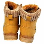 Fashion, accesorii si bijuterii - Femei - Incaltaminte femei - Ghete femei - Bocanci Dama Mbrands imblaniti - Maro, 36 - Infinity.ro