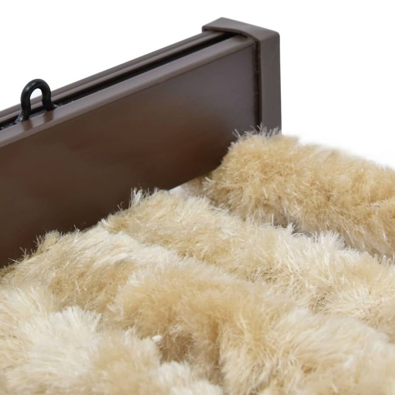 Casa si Gradina - Textile si covoare - Rulouri si jaluzele - Perdea pentru insecte, bej, 120x220 cm, Chenille - Infinity.ro