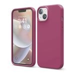 Laptop, Telefoane si Tablete - Telefoane mobile si accesorii - Accesorii Telefoane - Huse telefoane - Husa Casey Studios pentru iPhone 14, Soft Silicone Premium, Microfibra in Interior, Fucsia - Infinity.ro