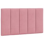 Casa si Gradina - Mobilier - Paturi si accesorii - Paturi - Cadru de pat cu tablie, roz, 80x200 cm, catifea - Infinity.ro