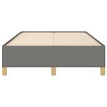 Casa si Gradina - Mobilier - Paturi si accesorii - Paturi - Cadru de pat, gri inchis, 120x190 cm, material textil - Infinity.ro