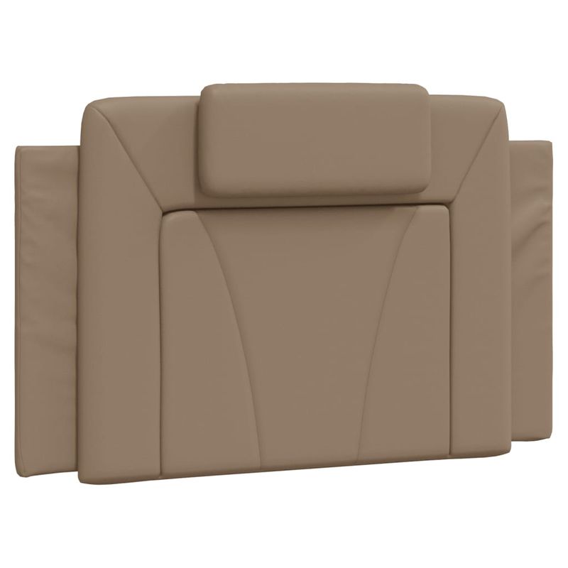 Casa si Gradina - Mobilier - Paturi si accesorii - Paturi - Cadru de pat cu lumini LED cappuccino 90x200 cm piele ecologica - Infinity.ro